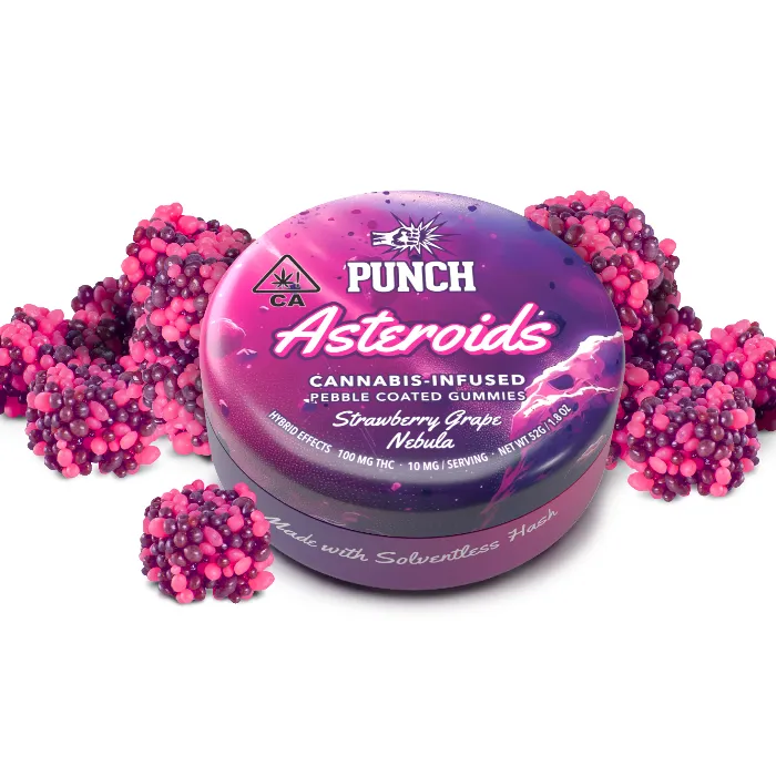 GALACTIC STRAWBERRY GRAPE SOLVENTLESS ASTEROIDS 100MG - 100 MG
