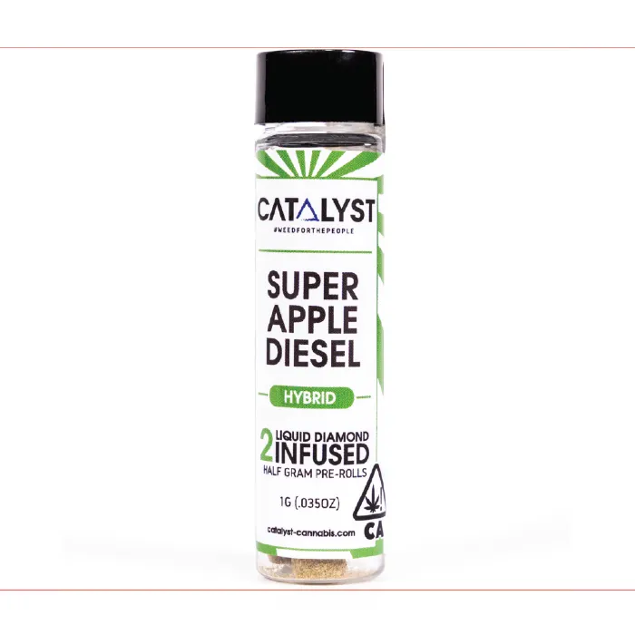 SUPER APPLE DIESEL INFUSED PEREOLL 2 PACK 1G